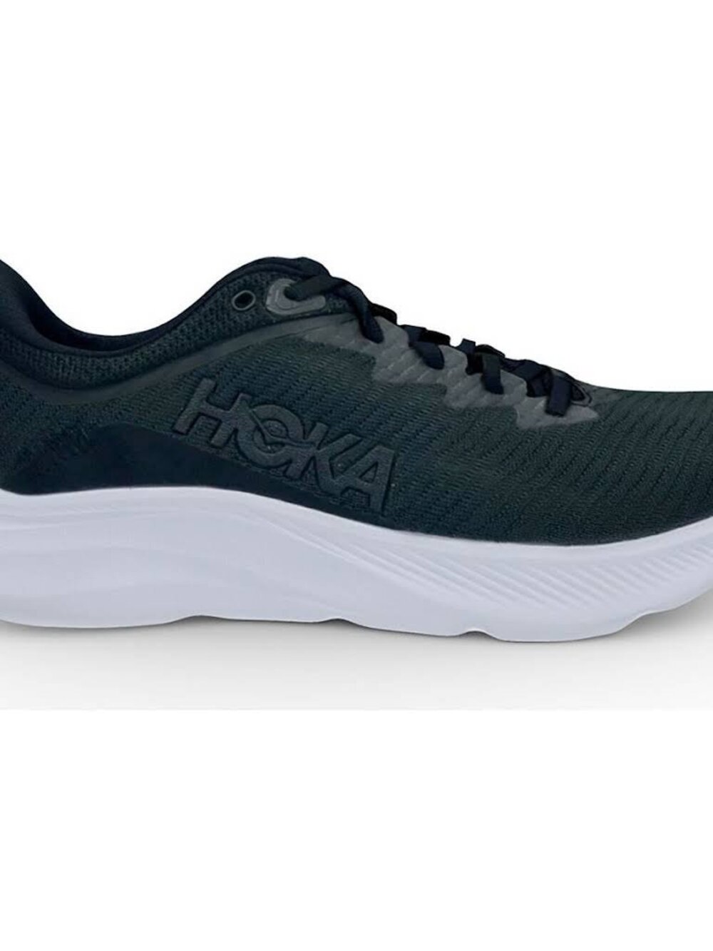 EUC HOKA SOLIMAR Black and White Running Shoes Sneakers Size 12D